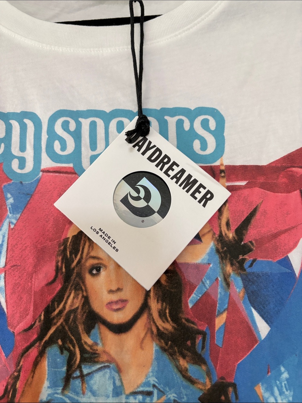 NWT Daydreamer Britney Spears Large Graphic Tee oops I did it again tour 2000 - Picture 2 of 5